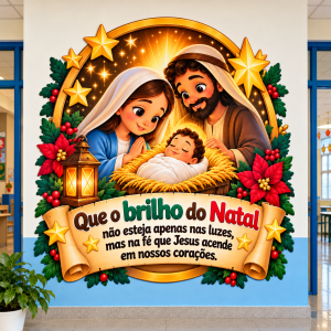 Mural Natalino da Sagrada Família